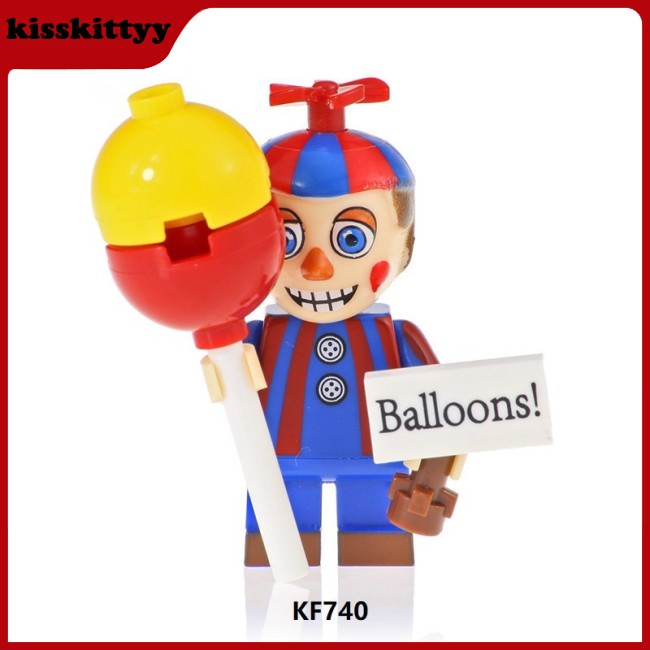 Kisskittyy   Lego FNAF Building Blocks Foxy Chica Bonnie Five Nights At Freddy Figures Toy Puzzle Toy