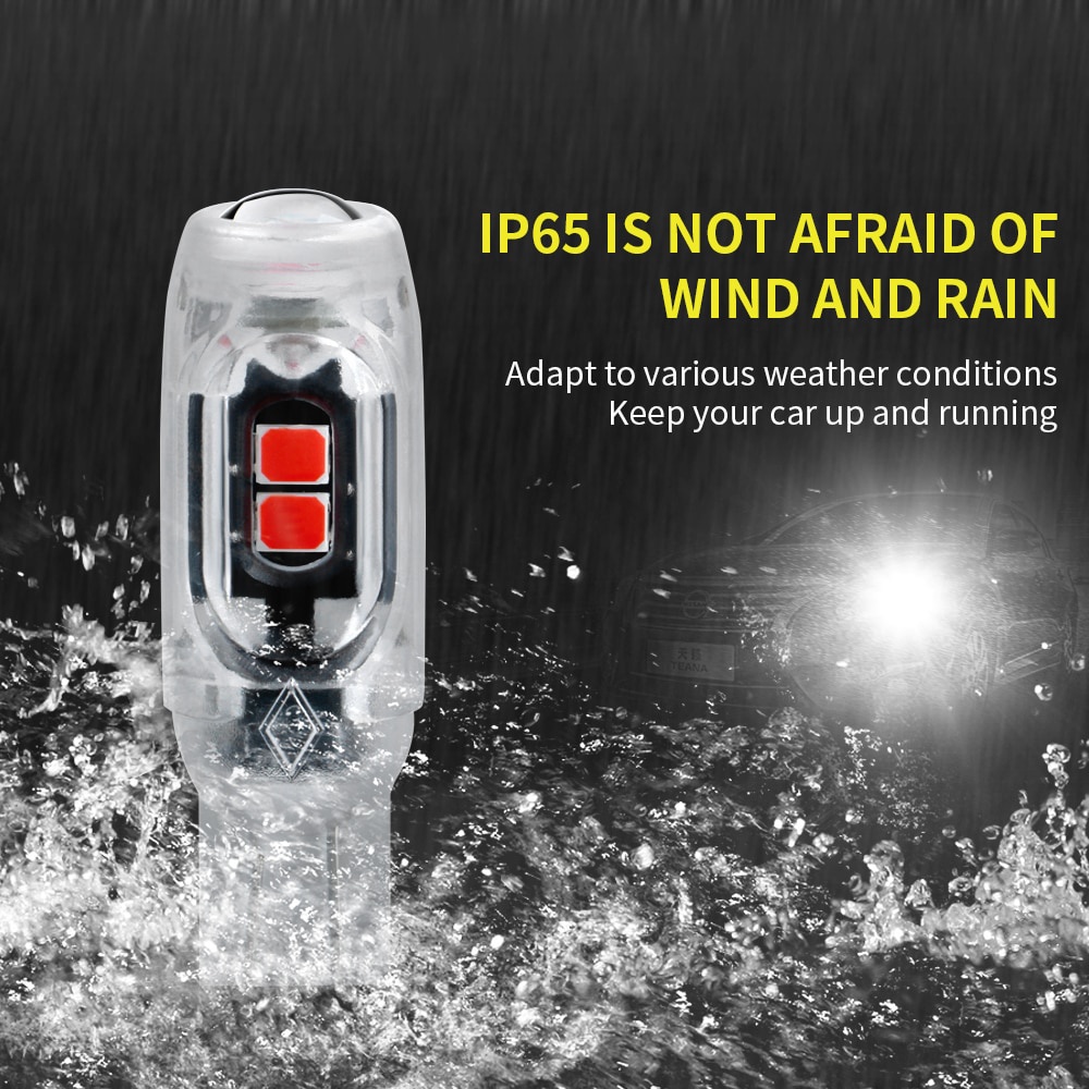 Bóng Đèn led T10 W5W 3030 5SMD Siêu Sáng 12v Chuyên Dụng Cho Xe Hơi