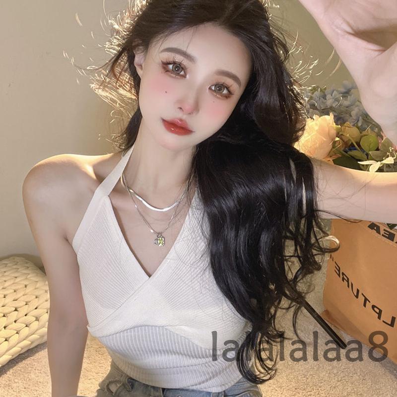 Áo Sát Nách LAA8 Màu Sắc Trơn Thời Trang Mùa Xuân Cho Nữ