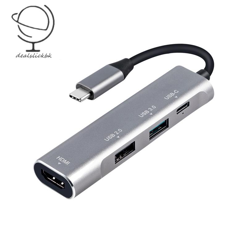 Hub Chuyển Đổi USB C Sang HDMI Cho Samsung Galaxy S8 S9 S10 / Plus Note 10 / 9 Tab S4 S5E S6 Type C / Thunderbolt 3 Dock