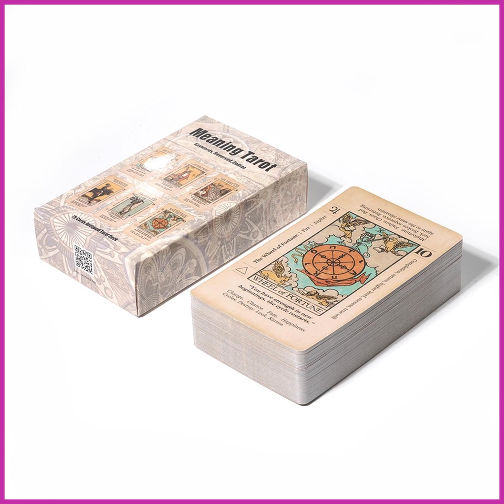 Bộ Bài Tarot 78 Lá Phiên Bản Tiếng Anh