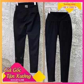 Quần Legging Wang Cạp Cao Nịt Eo Siêu Cấp Dày Dặn Co Giãn Đa Chiều Tốt [Thuý Boutique]