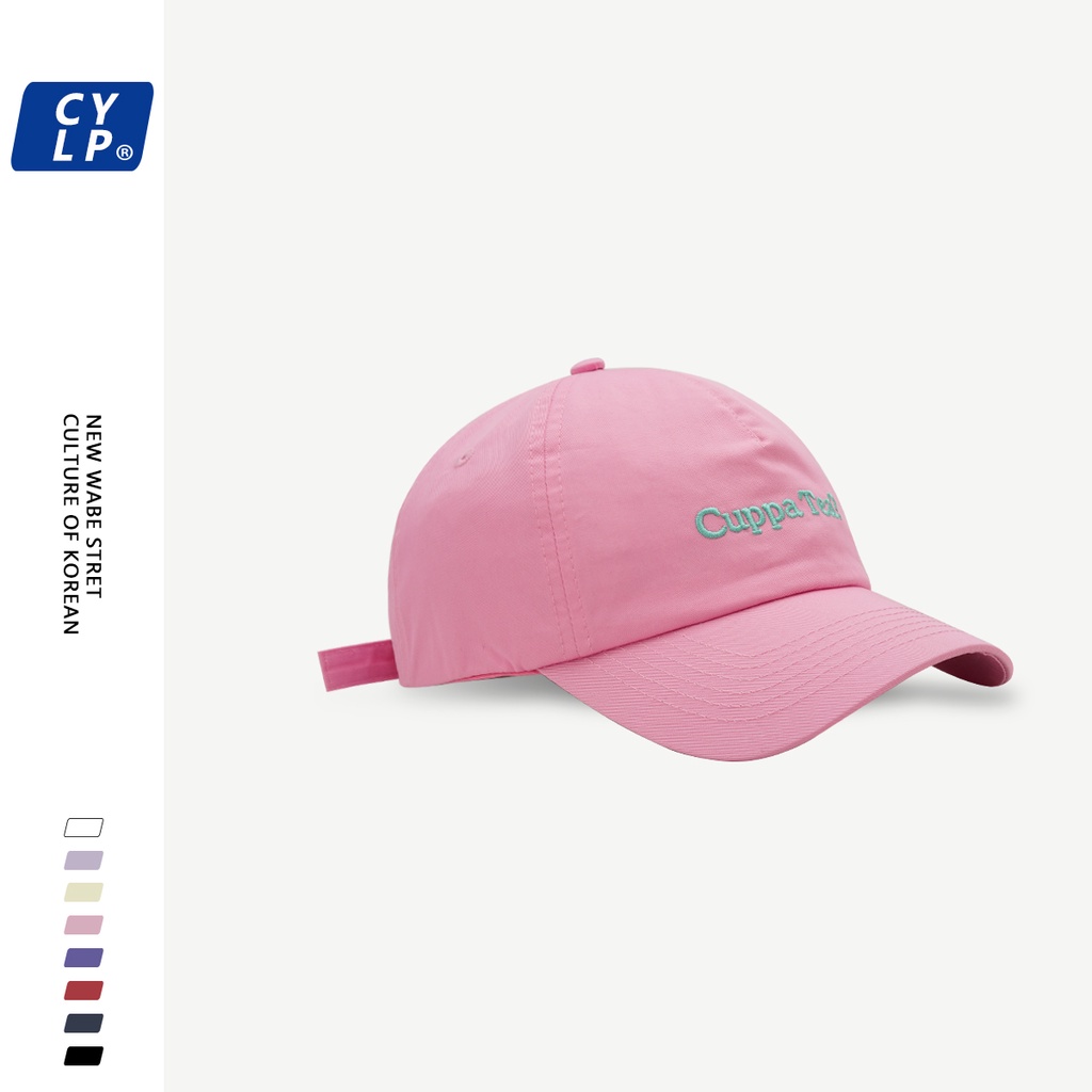 Nón Lưỡi Trai Thêu Chữ Thời Trang Hàn Quốc Dành Cho Nam Nữ