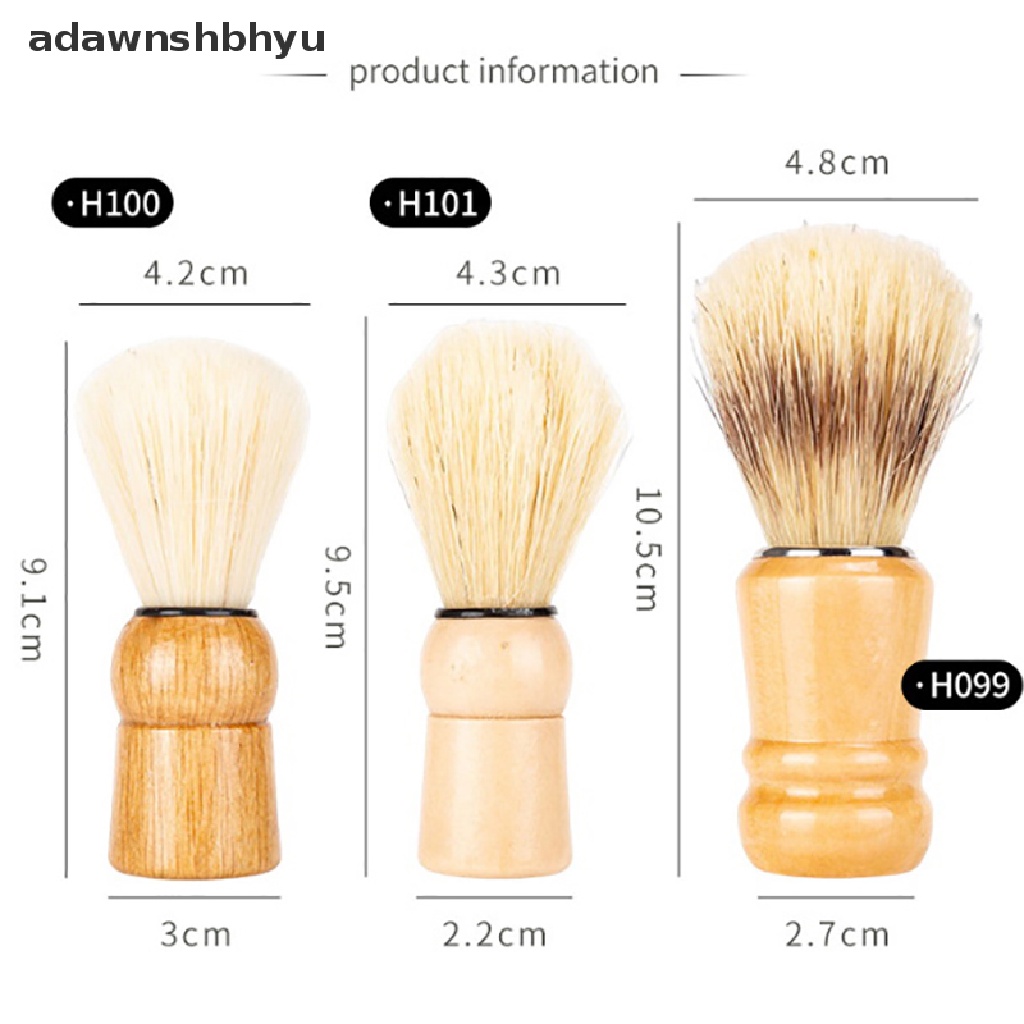 Lược Chải Râu Cán Gỗ Chuyên Dụng Cho Nam Giới