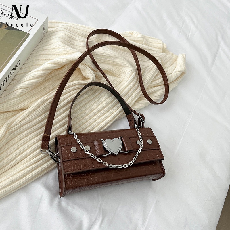 Túi Đeo Chéo Dáng Vuông Nhỏ Đơn Giản Thời Trang 2022 Cho Bạn Gái