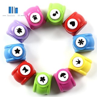 Paper Punch Scrapbook Punches Set Of 10 Paper Punch Handmade Hole Puncher Hand Press Shapes Craft Printing Shaper Puncher , Christmas Tree