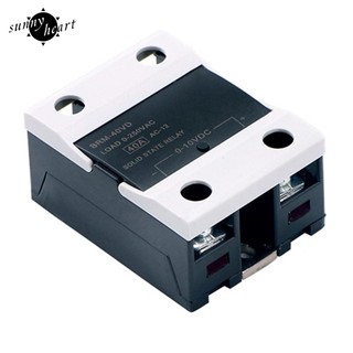 sunnyheart BRM-40VD 40A 0-10V DC Input 0-250V AC Load Solid State Relay Voltage Regulator