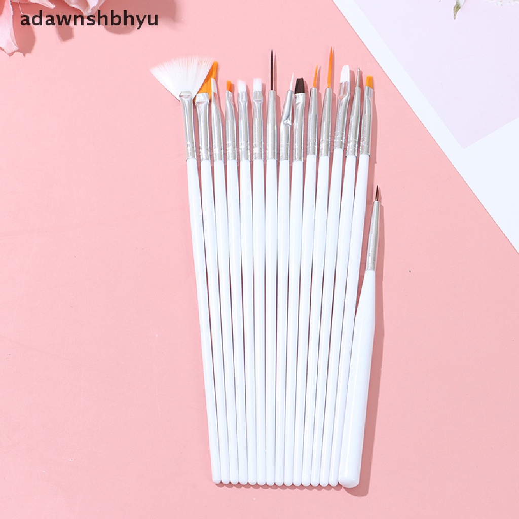 Set 15 Cọ Vẽ Trang Trí Móng Tay Chuyên Dụng Cho Salon DIY  Vn