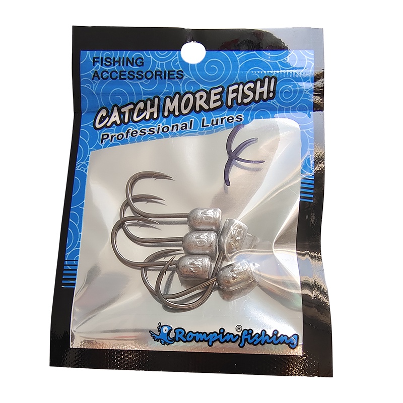 Set 5 Lưỡi Câu Cá Mềm 4g 6g 9g 12.5g 15.5g Chuyên Nghiệp