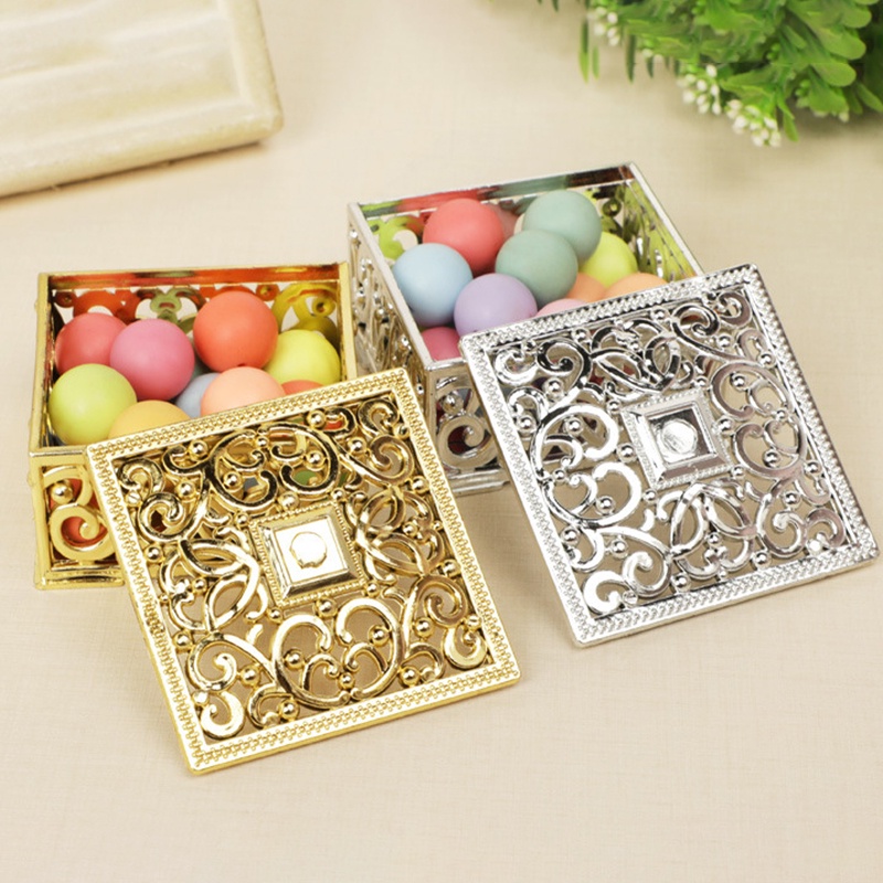 Hộp Đựng Trang Sức Mini Màu Vàng Lá Phong Cách Retro