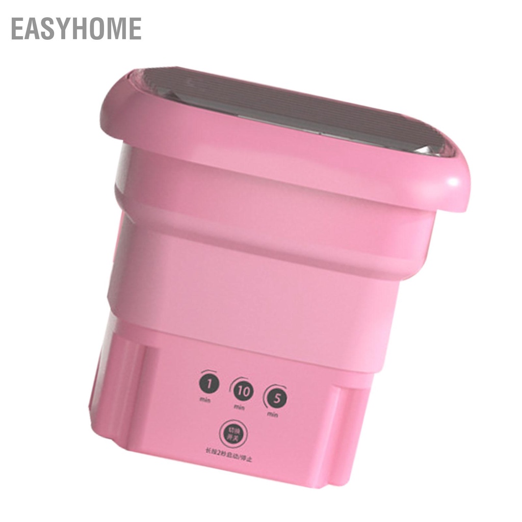 Máy Giặt Mini Tự Động, Máy Giặt Gấp đa năng giặt được cả giày và quần áo THREELIVES