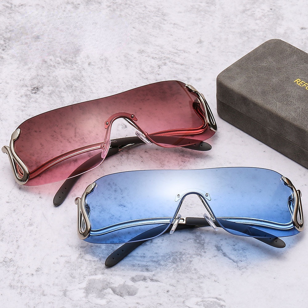 Kính Mát Thời Trang Nam Nữ Gọng Kim Loại Mới 2023 Màu Sắc