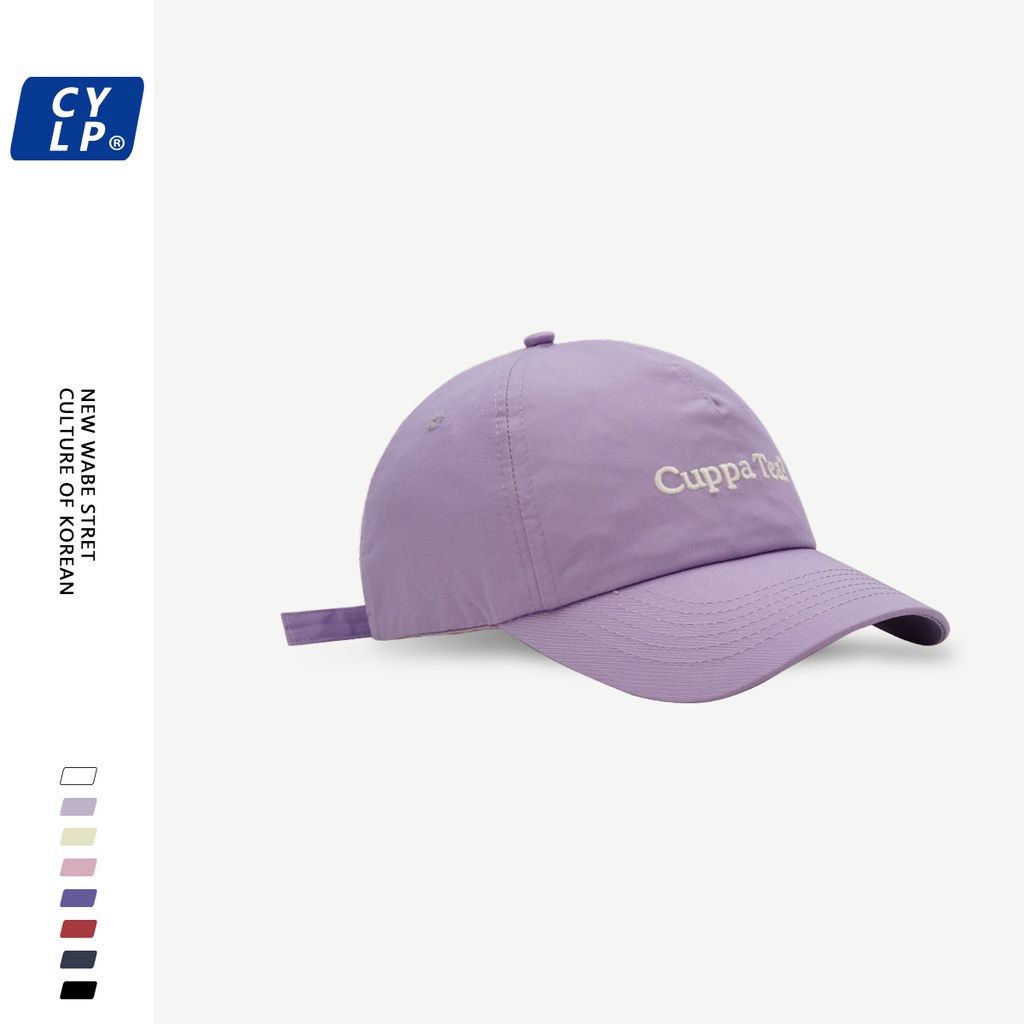 Nón Lưỡi Trai Thêu Chữ Thời Trang Hàn Quốc Dành Cho Nam Nữ