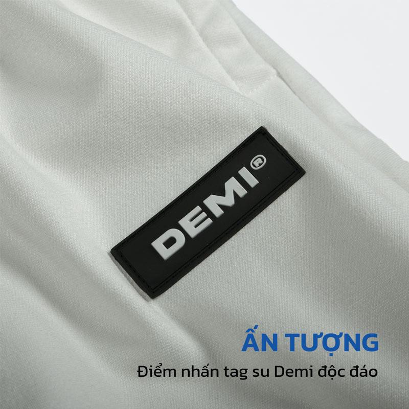 Quần nỉ nữ ống suông lưng thun có dây rút hack dáng nhiều màu local brand DEMI | DE-Q45