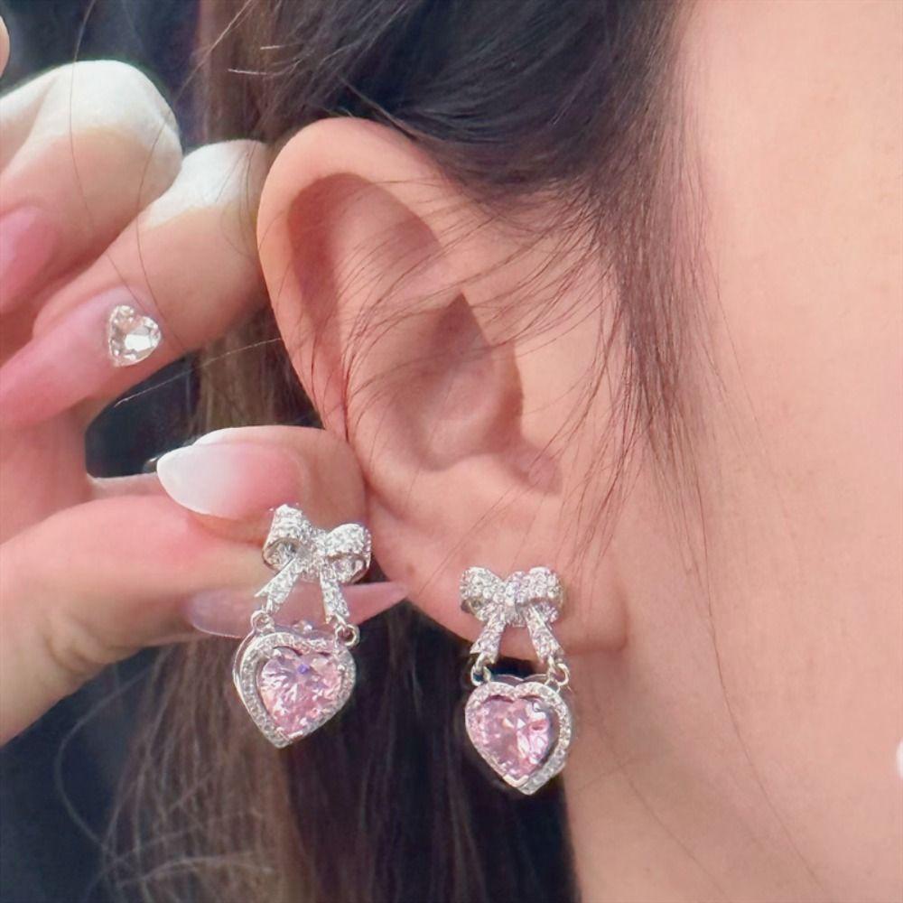 Lọ Thủy Tinh Đựng Gia Vị Cho Nữ|Bông Tai Mạ Vàng 2K Đính Đá Thời Trang
