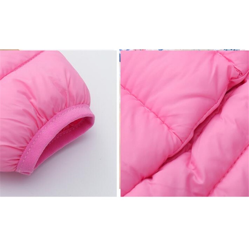 Áo Khoác Phao Siêu Nhẹ Thời Trang Mùa Thu Cho Bé Trai 4-16 Tuổi