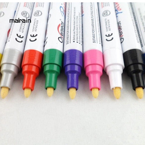 Bút Đánh Dấu Lốp Xe Hơi Bằng Cao Su Kim Loại Chống Thấm Nước Tiện Dụng