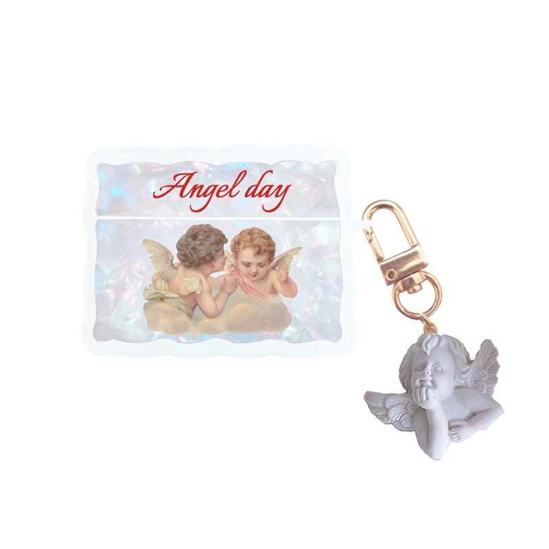Vỏ Đựng Ốp Case Angel Day Tai Nghe Không Dây 3/1/2/pro Chống Va Đập, Bụi bẩn - Jerry Shop