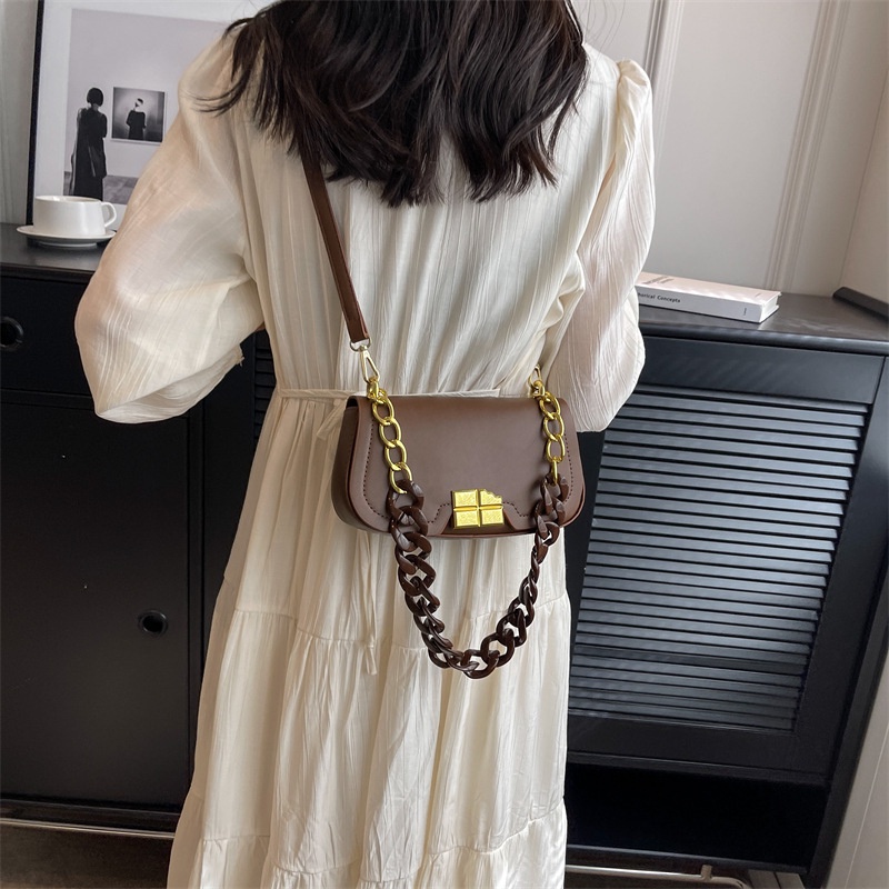 Túi Xách Đeo Vai Hình Vuông Cỡ Nhỏ Thiết Kế Đơn Giản Thời Trang Xuân Hè Cho Nữ