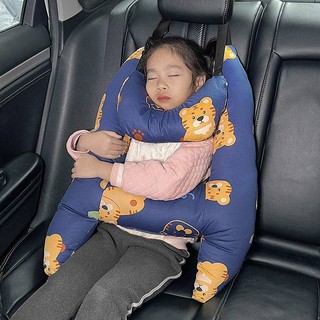 New Car Safety Belt Anti-Strangulation Neck Children's Pillow Baby Neck Pillow for Car Shoulder Sleeve Rear Sleeping Artifact car interior decoration Car seat belt cover
