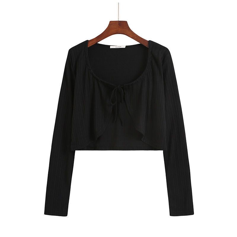 Áo Khoác Cardigan Dệt Kim Mỏng Chống Nắng Thời Trang Mùa Hè 2023 Cho Nữ