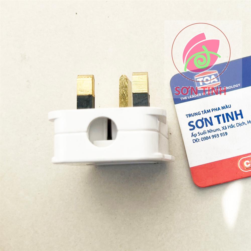 PHÍCH CẮM 3 CHÂN CHẤU CHUẨN KIỂU ANH P14 SOPOKA