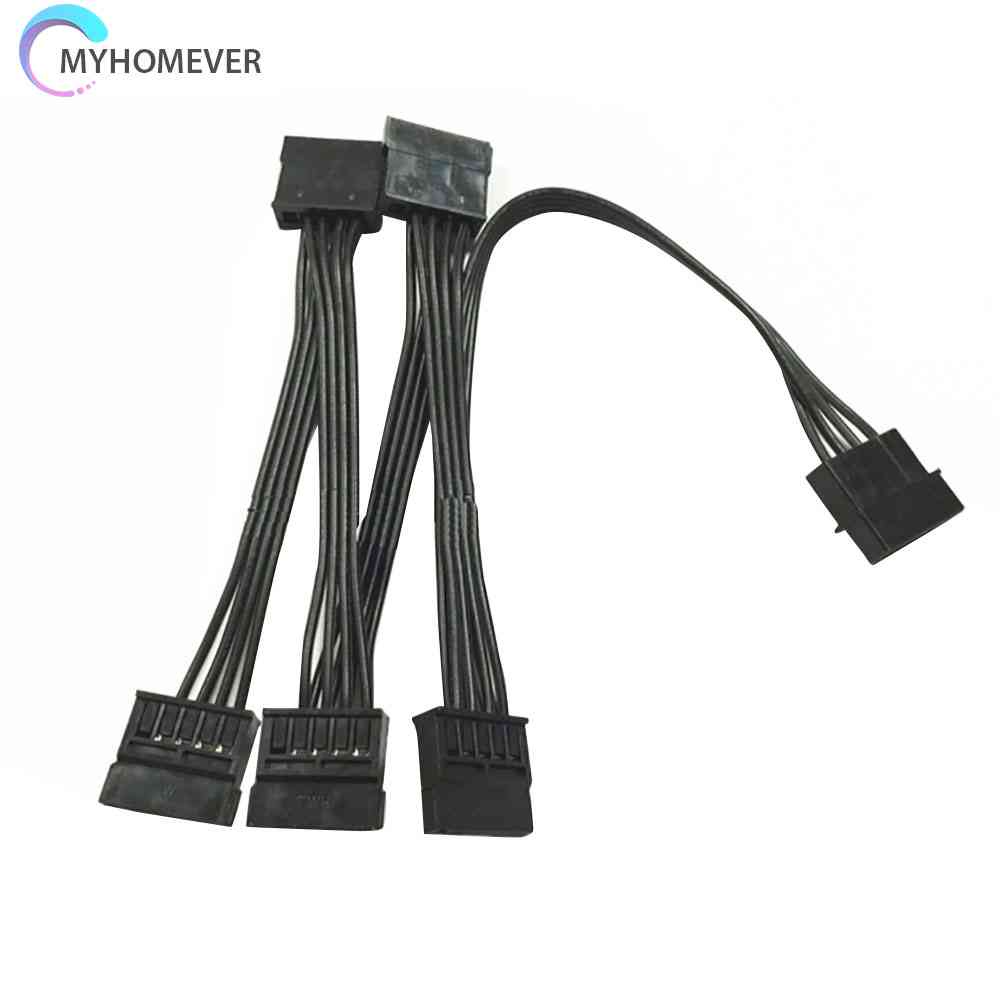 Cáp ChuyểN ĐổI Ổ CứNg Molex 4 Pin 1 Sang 5 SATA 15 Pin 78cm