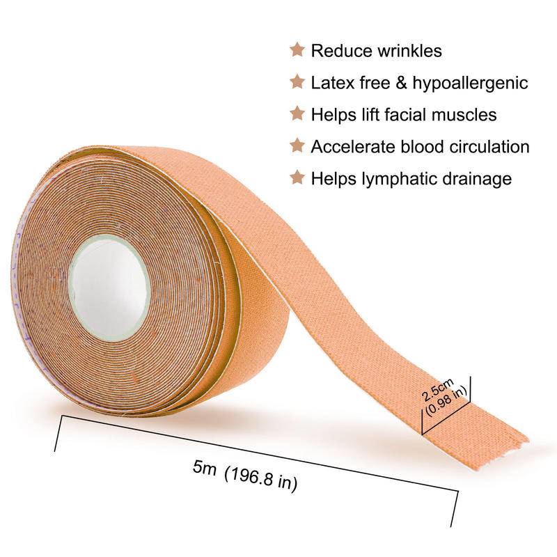 Facial Patches Face Lifting Tape Wrinkle Remover High Elasticity Forehead Eyes Face Neck Lips Firming Tightening Bandage