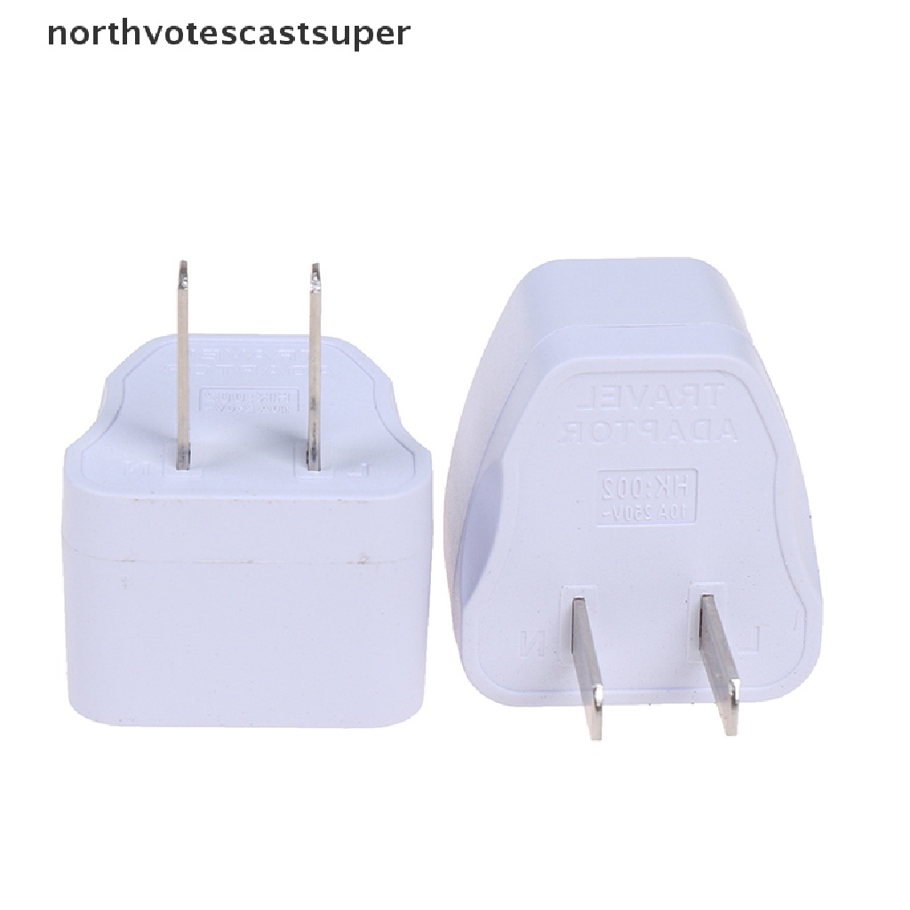 Northvotescastsuper Universal EU UK AU to US USA AC Travel Power Plug Adapter Outlet Converter NVCS