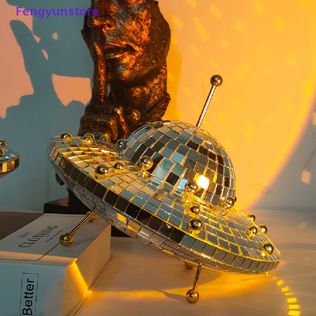 Feng Room Decor Disco Ball UFO Space World Boho Desk Living Room Ornament Decoration VN