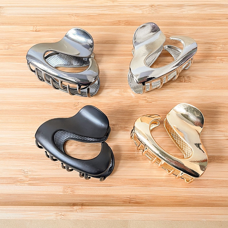 Kẹp Tóc Hình Cá Mập Bằng Kim Loại Thời Trang Mới 2023