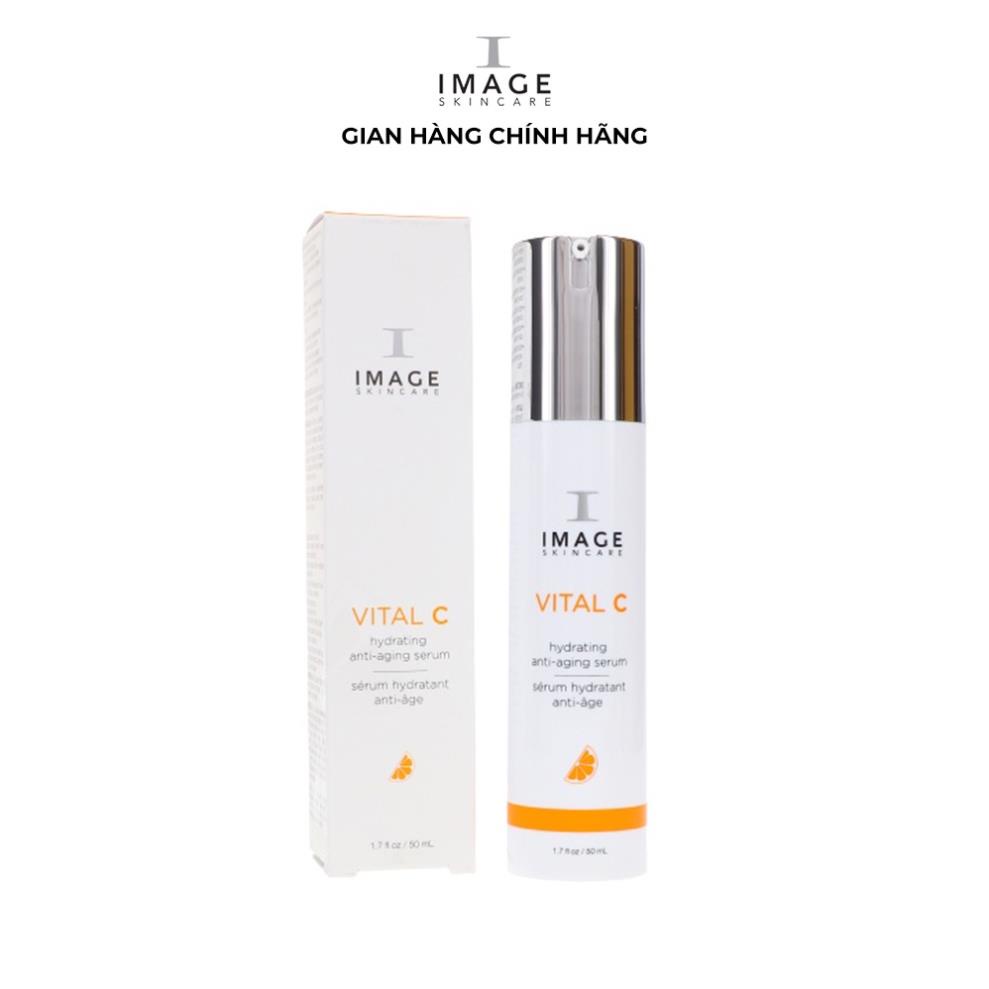 (Mini 7.4ml)Serum dưỡng ẩm giảm kích ứng da Image Vital C Hydrating Anti Aging Anti-Aging