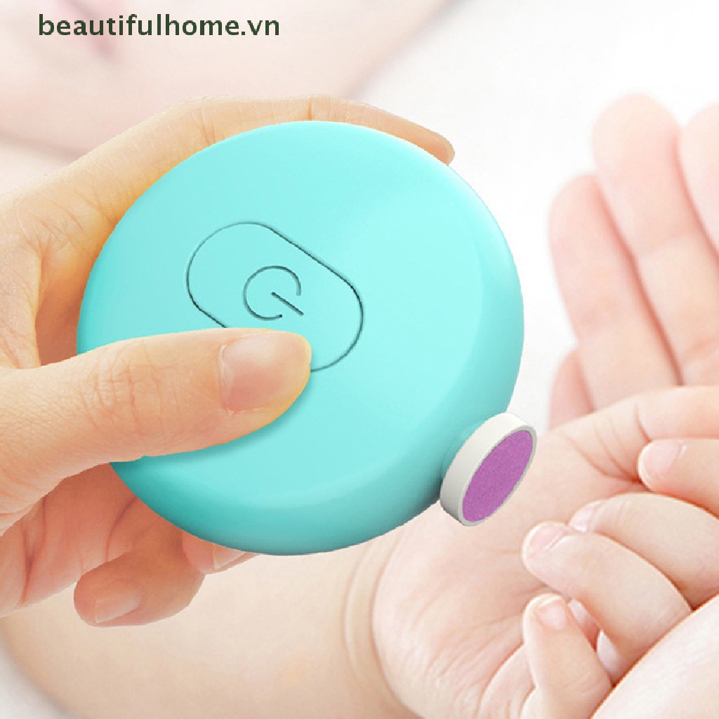 Dụng Cụ Cắt Móng Tay Điện Tử Với 6 Đầu Mài Cho Bé