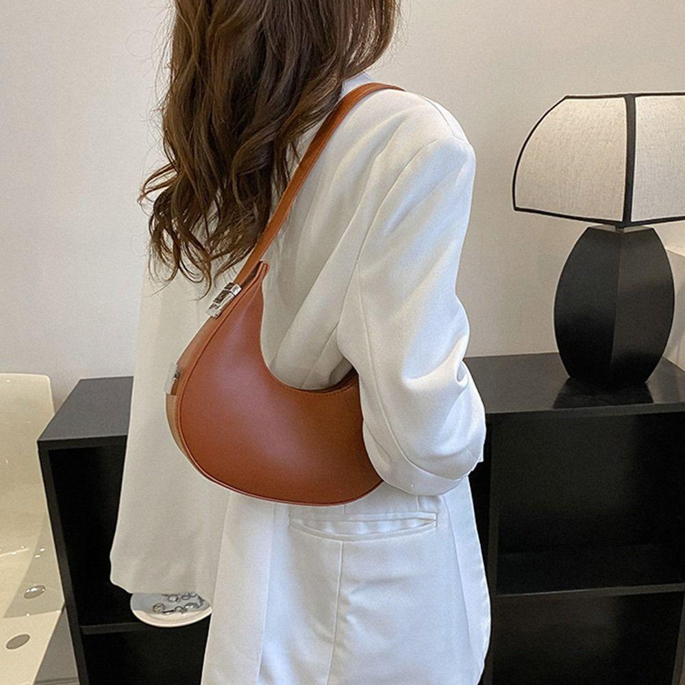 Túi Tote Màu Trơn Họa Tiết Mặt Trăng Nửa Mặt Trăng Phong Cách Boho