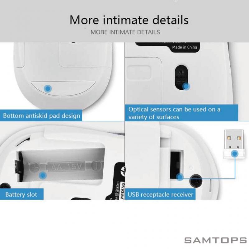 Chuột Bluetooth Không Dây Hp S1000 2.4G