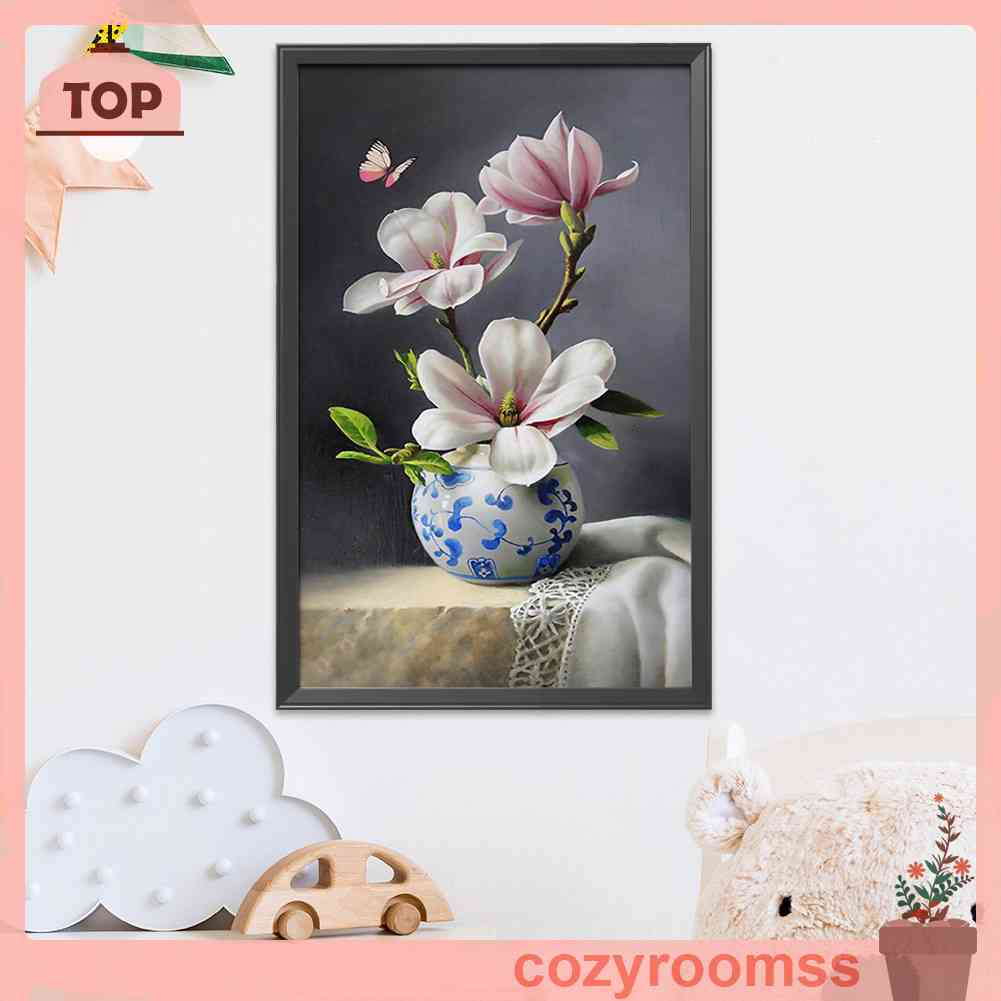 Bộ Tranh Thêu Chữ Thập 11CT DIY Hình Bông Hoa