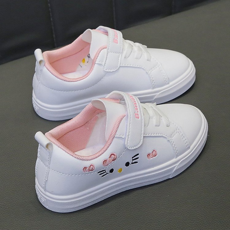 Giày thể thao IQ ANGEL thoáng khí thoải mái phong cách ngọt ngào thời trang cho bé gái