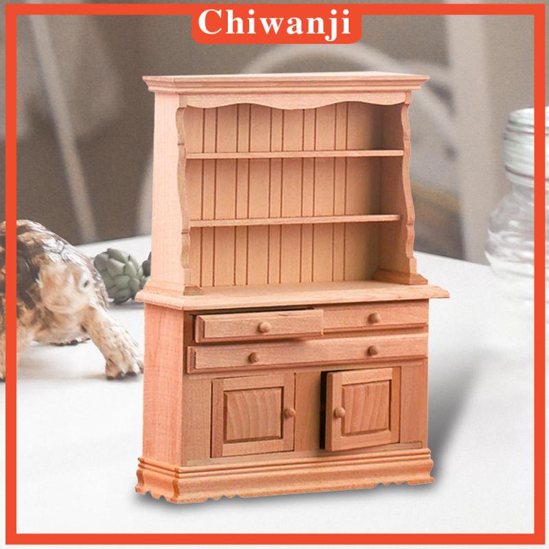 Tủ Sách Mini Tỉ Lệ 1: 12 Trang Trí Nhà Búp Bê