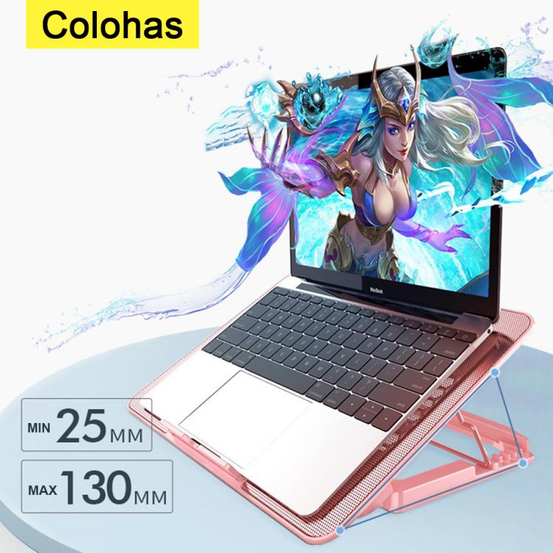 Giá Đỡ Tản Nhiệt Laptop Notebook Có Sáu Quạt Tản Nhiệt Tùy Chỉnh Tiện Dụng Cho Macbook Pro