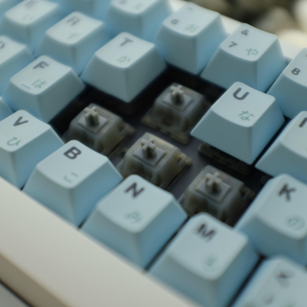 Switch Gateron Pure Berry x Modern Grey Linear Switch | Công tắc bàn phím cơ