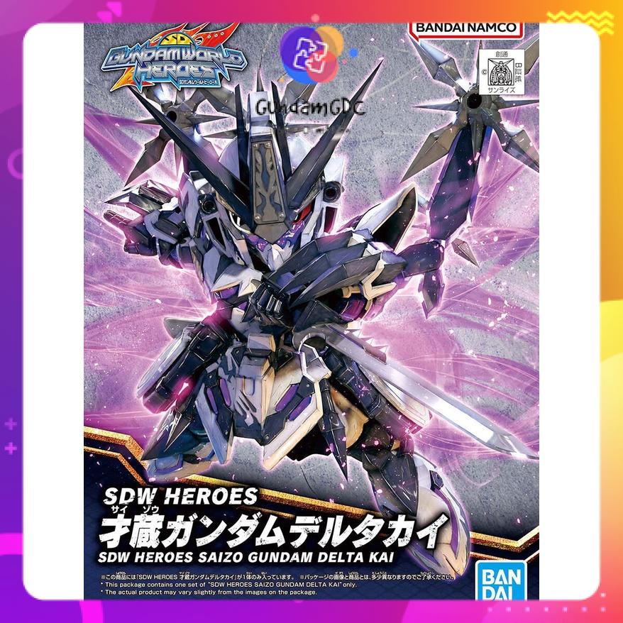 Mô hình lắp ráp SDW HEROES SAIZO GUNDAM DELTA KAI Bandai 4573102621818