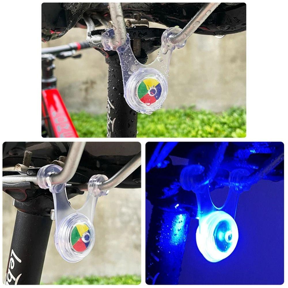 SHOUKEY Set 5 Đèn Đuôi Xe Đạp Chống Nước Nhiều Màu Sắc