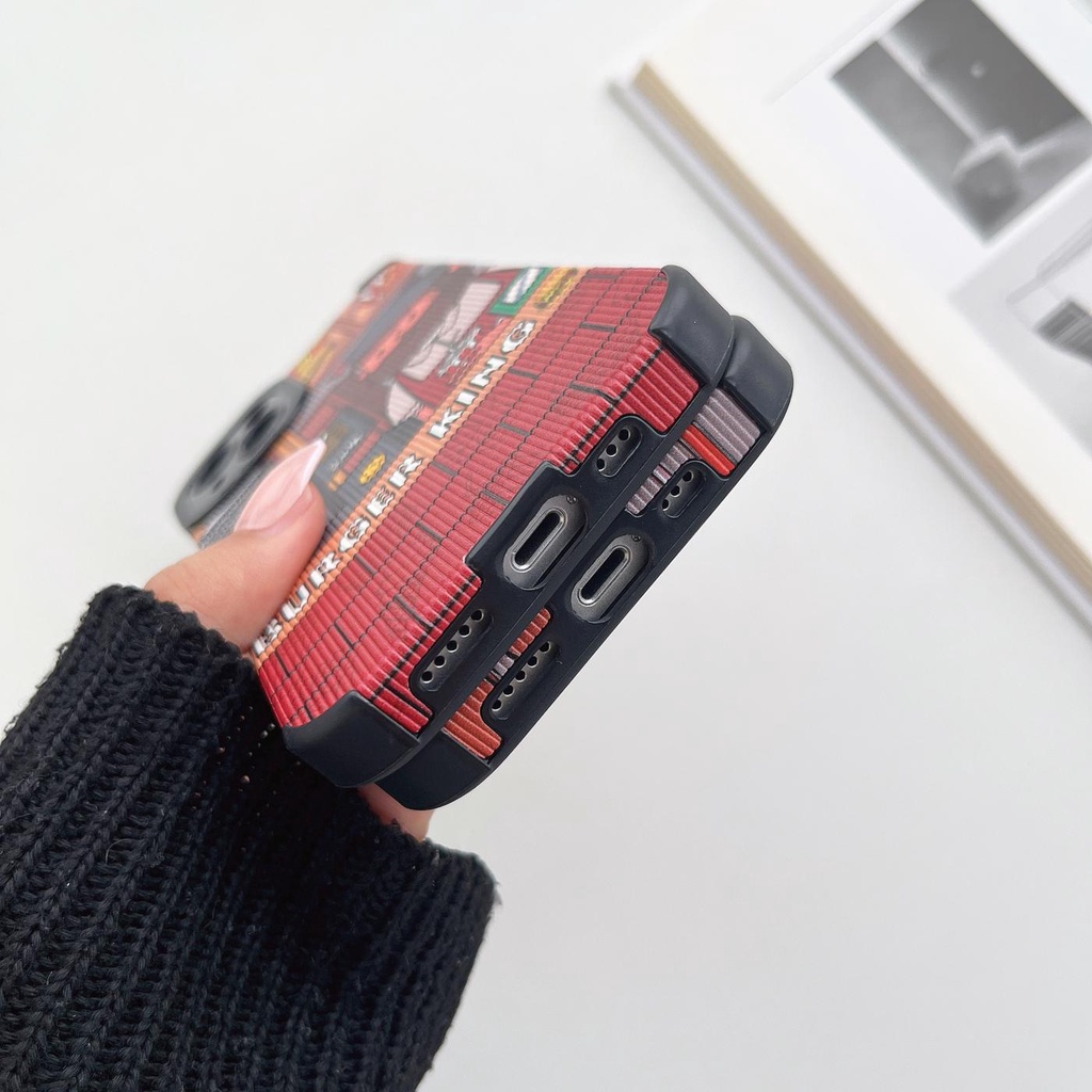 Ốp Điện Thoại Silicon TPU Mềm Chống Rơi Họa Tiết Hoạt Hình Cho iPhone 14 13 12 11 PRO XS XR Max 7 8 Plus