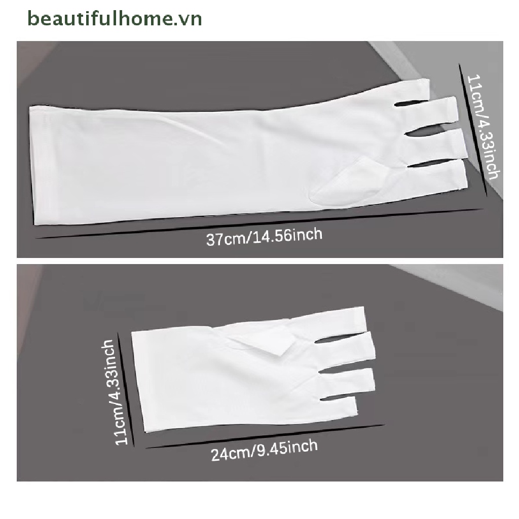 Găng Tay Bảo Vệ Chống Tia UV Khi Làm Móng