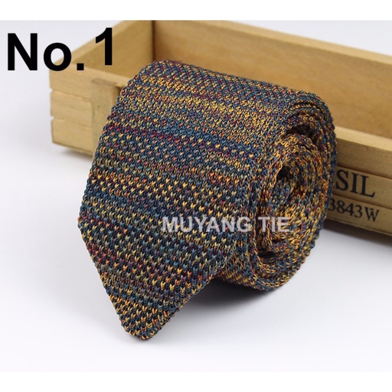 Cà Vạt Dệt Kim 7cm Thời Trang Lịch Lãm Cho Nam