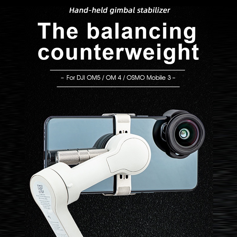 Bộ Đếm 3 Trọng Lượng Cho Dji om 6 / om 5 / om 4 / Osmo Mobile 3 10g + 20g + 20g
