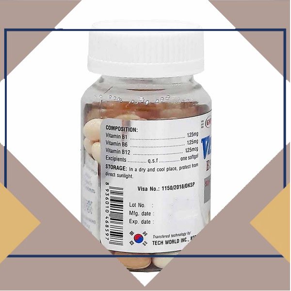 Viên Uống Vitamin 3B Phong Phú  Bổ Sung Vitamin Nhóm B