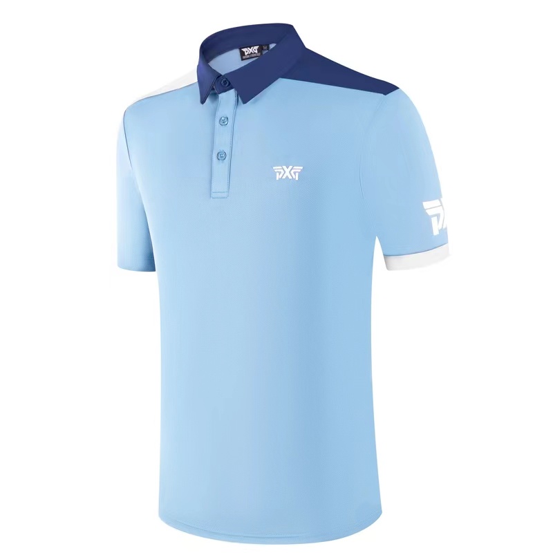 Áo Thun Đánh Golf Mùa Hè 2023 Tay Ngắn Mau Khô Thoáng Khí Phong Cách Mới Cho Nam