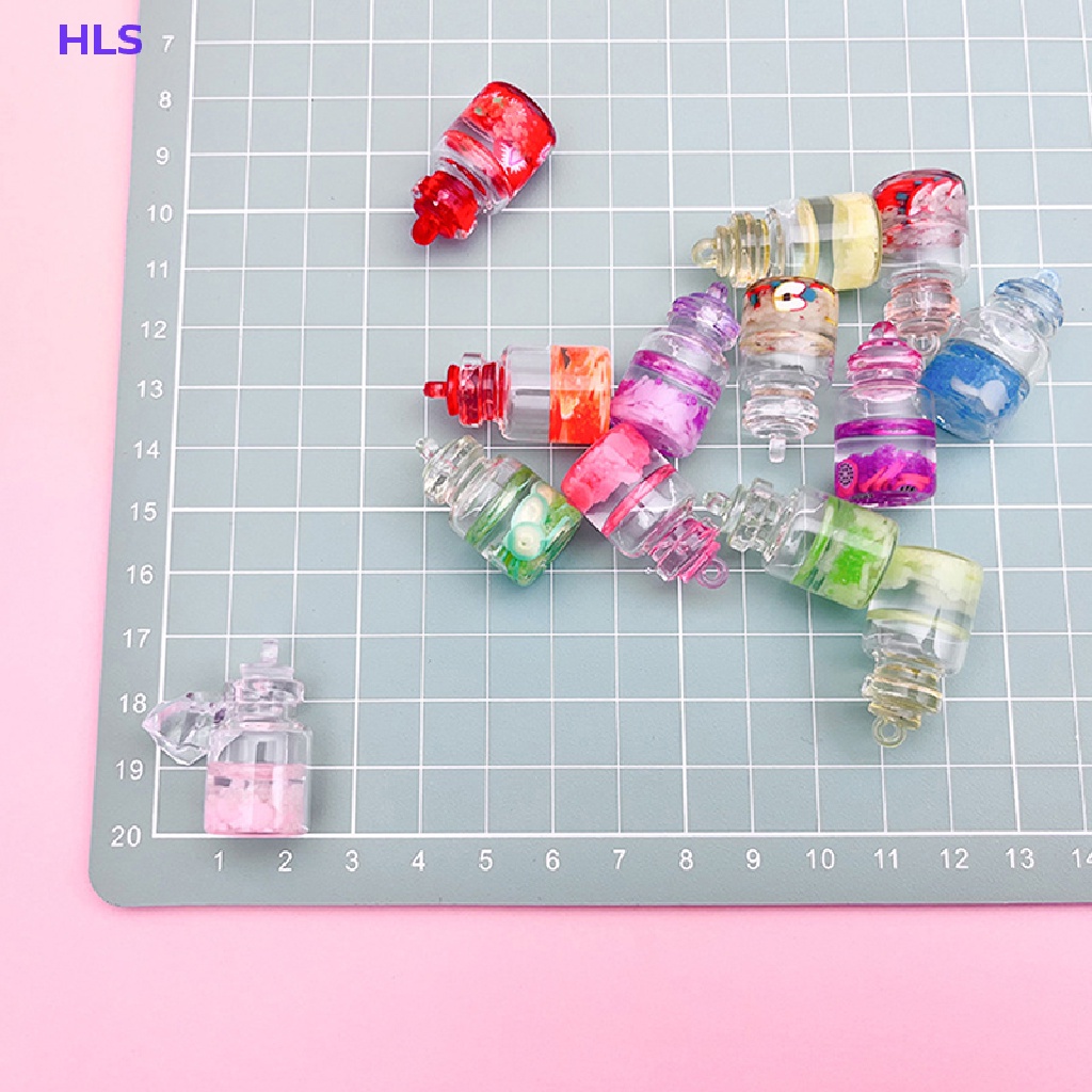 Set 1 / 5 Lọ Điều Ước Mini Dạ Quang Trang Trí Nhà Búp Bê / Tiểu Cảnh DIY