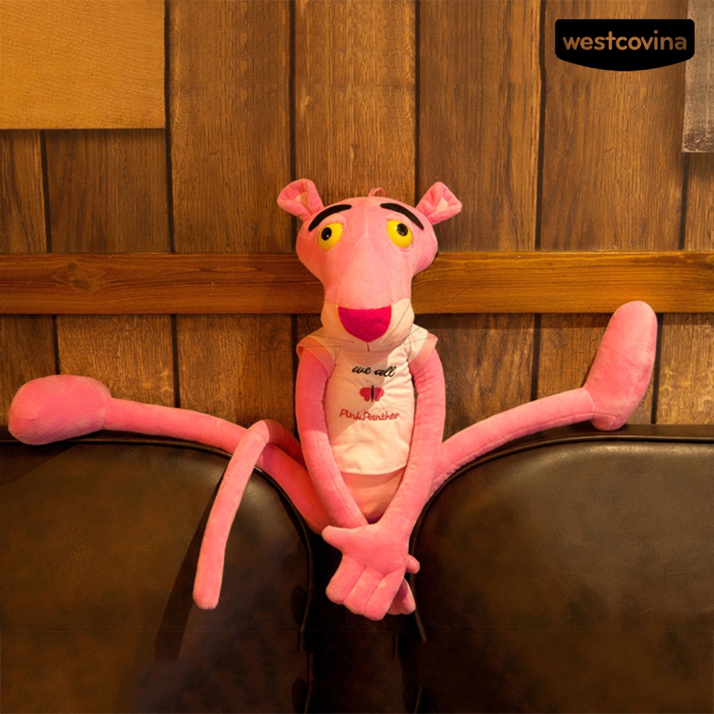 [COD]♋Đồ chơi nhồi bông Hình Chú Báo Hồng Hoạt Hình 60cm